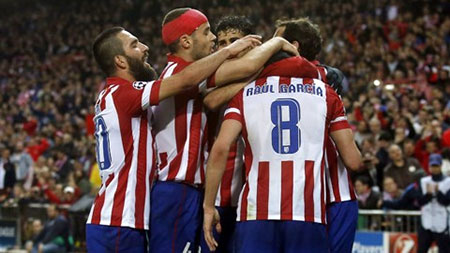 Atletico 4-1 Milan: Atletico vào tứ kết sau 17 năm