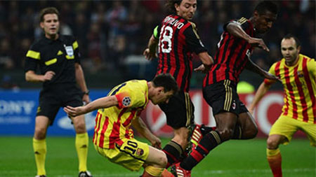 Milan 1-1 Barcelona: Tiếc cho chủ nhà!