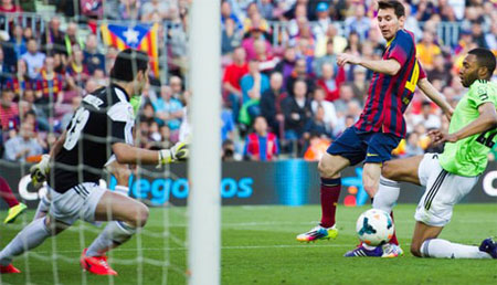 Barca 7-0 Osasuna: Siêu kỷ lục của Messi