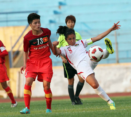 Bóng đá nữ Việt Nam dự giải vô địch Đông Nam Á