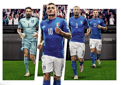 Đức, Italia, Bỉ trình làng áo đấu ở VCK EURO 2016