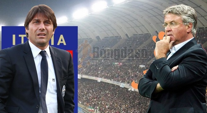 Italia vs Hà Lan: Cuộc đấu của Conte và Hiddink