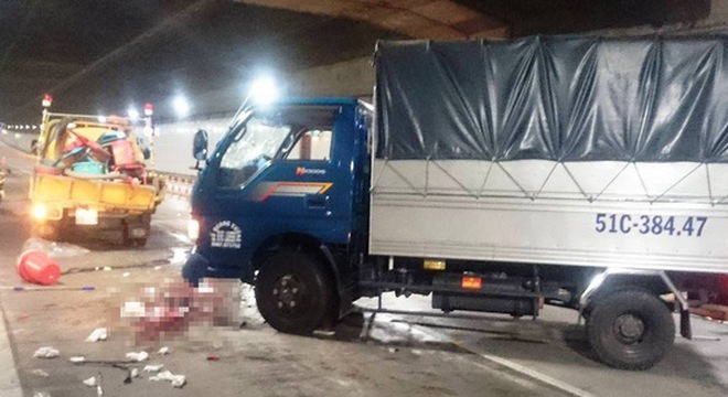 Vụ tai nạn ở hầm sông Sài Gòn: Chưa xác định được tốc độ xe tải
