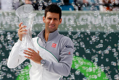 Djokovic dễ dàng hạ Nadal, đăng quang Giải Miami Masters