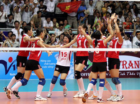 Đội bóng chuyền nữ Vân Nam (Trung Quốc) được bảo vệ đặc biệt
