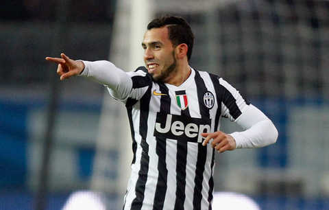 Đội hình tiêu biểu lượt đi Serie A 2013/14