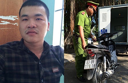 Di lý hung thủ giết ba tài xế xe ôm về Tiền Giang