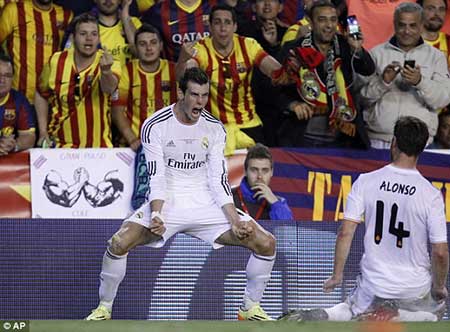 Bale hạ gục Barca, Real Madrid đoạt Cúp Nhà Vua