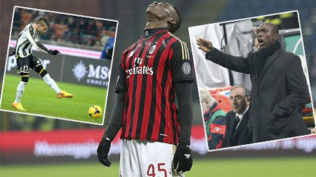 AC Milan 1-2 Udinese: Kế thúc sớm "tuần trăng mật" của Seedorf