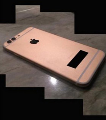 Lộ ảnh thực tế iPhone 6S với camera kép, màu sắc mới
