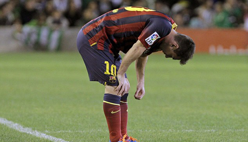 Nghỉ thi đấu đến năm 2014, Messi khó lòng cạnh tranh Q