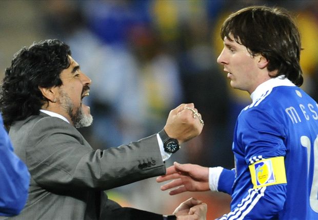 “Messi không thể theo kịp đẳng cấp của Maradona”