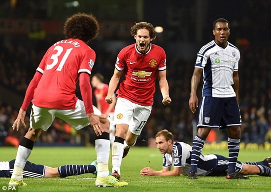 Daley Blind giúp M.U tránh khỏi thất bại ở The Hawthorns