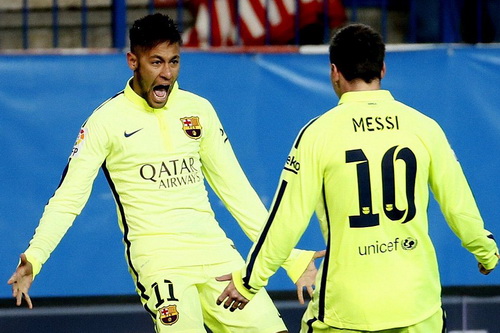 Neymar lập đại công, Barcelona nhấn chìm Atletico Madrid