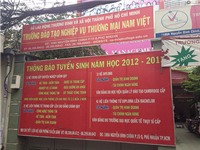 Trường Nam Việt đào tạo chui
