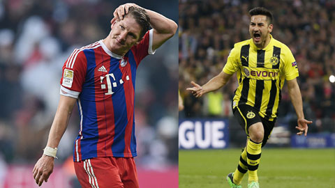 Tương lai Schweinsteiger phụ thuộc... Guendogan