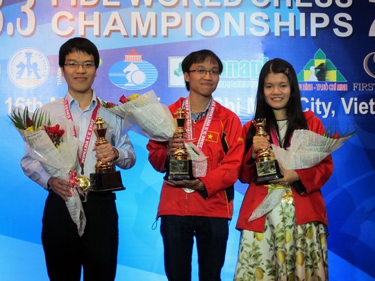 Vòng loại World Cup cờ vua - khu vực 3.3: Trường Sơn, Thảo Nguyên có vé